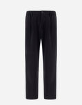 Herno TROUSERS IN LIGHT NON-WASHED SCUBA Black PT000051U12359S9300