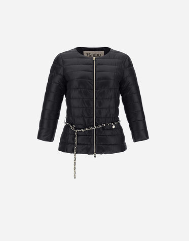 Herno leather jacket store