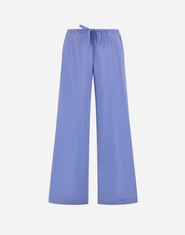 Herno TROUSERS IN SMART COTTON POPELINE Light Blue PT000213D132889128