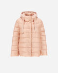 Herno CAPE IN NYLON ULTRALIGHT, CASHMERE AND SILK Light Pink PI0023DNW12017Z4002