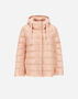 Herno CAPE IN NYLON ULTRALIGHT, CASHMERE AND SILK Light Pink PI0023DNW12017Z4002