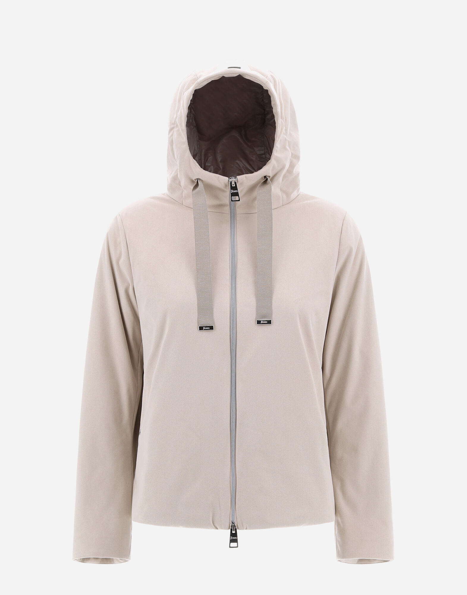 BLOUSON EN SUEDE EFFECT en Glac pour femme Herno