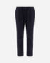 Herno LIGHT COTTON STRETCH TROUSERS Blu Navy PT000010U13164Z9200