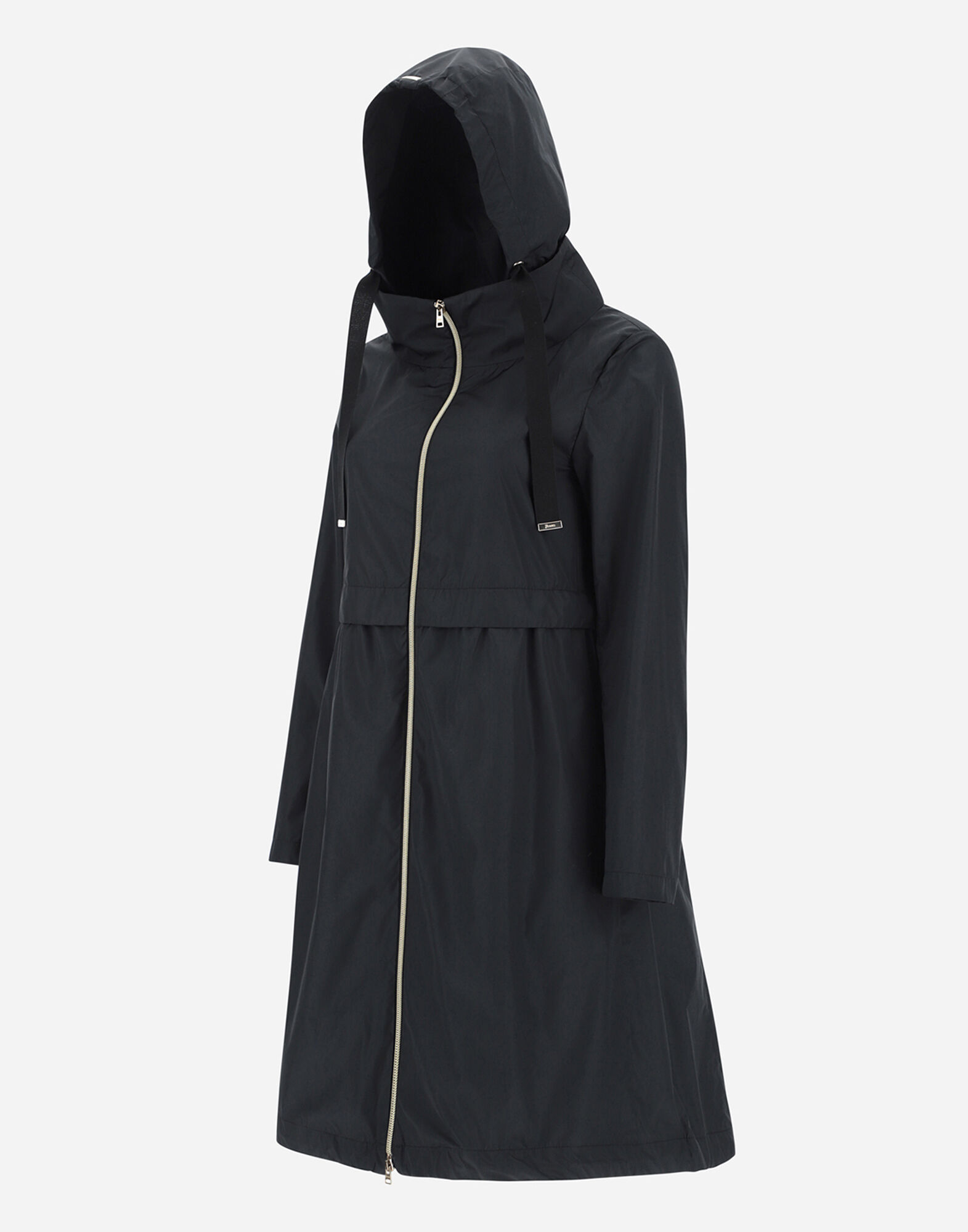 HERNO レインパーカー New Techno Taffeta PARKA NEW TECHNO TAFFETA' HD in Pearl Grey for Women | Herno®