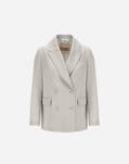 Herno FLAWLESS WOVEN BLAZER Cream GA000301D127181213
