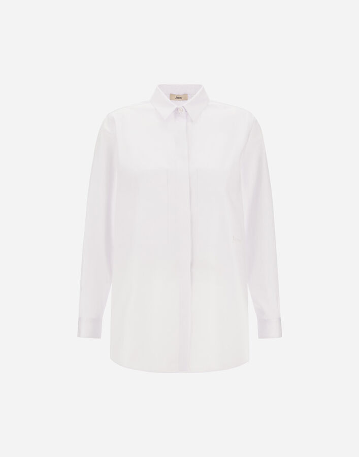 Herno SHIRT IN PURE DENSE COTTON White CM000030D132771000