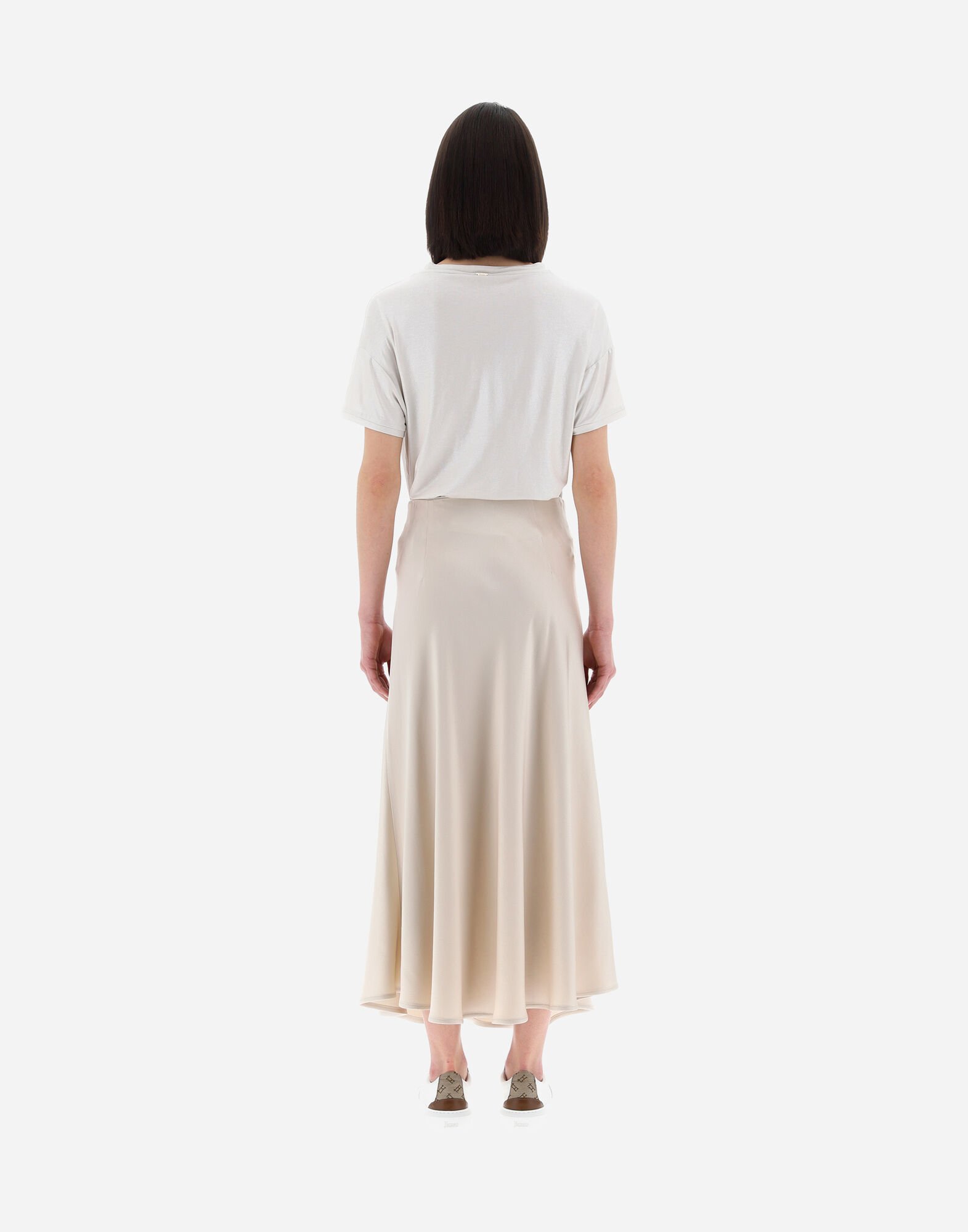 Silk effect skirt shop