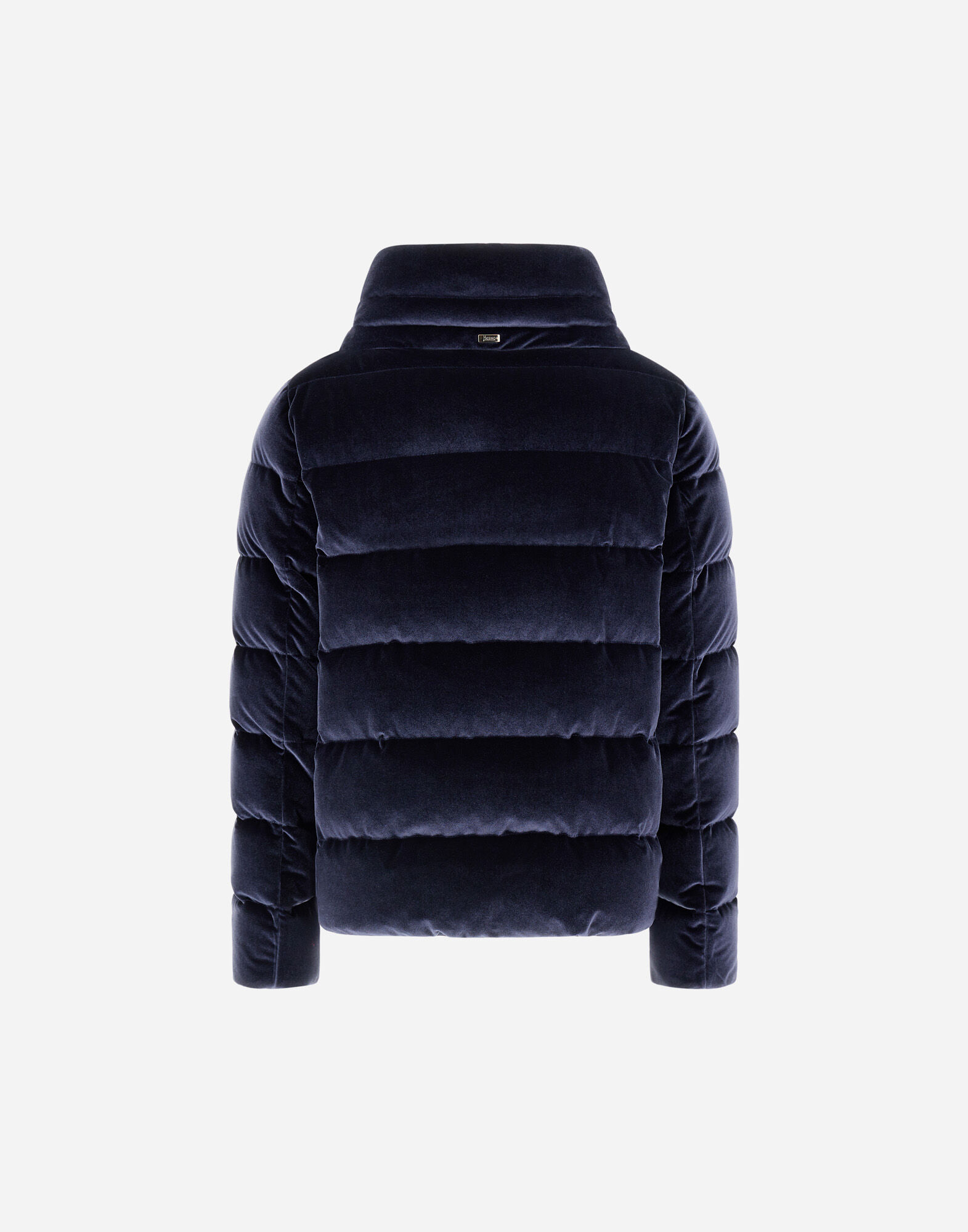レディース JACKET IN SMOOTH VELVET ネイビーブルー | Herno® (ヘルノ)