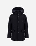Herno COAT IN ECOWOOL AND NYLON CHAMONIX New Blue GC000028B333449202