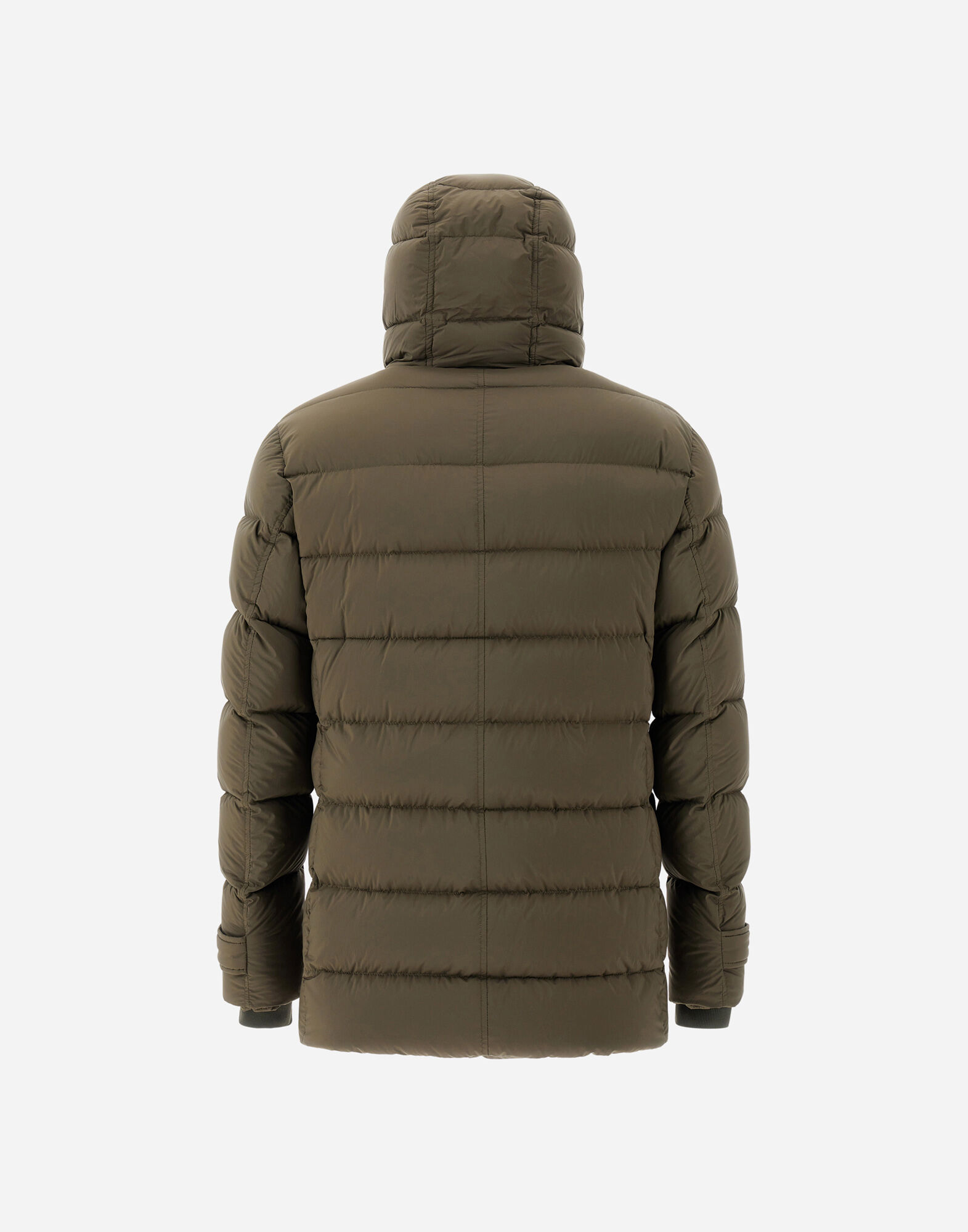 メンズ レジェンド レスキモー コート グリーン/ベージュ | Herno