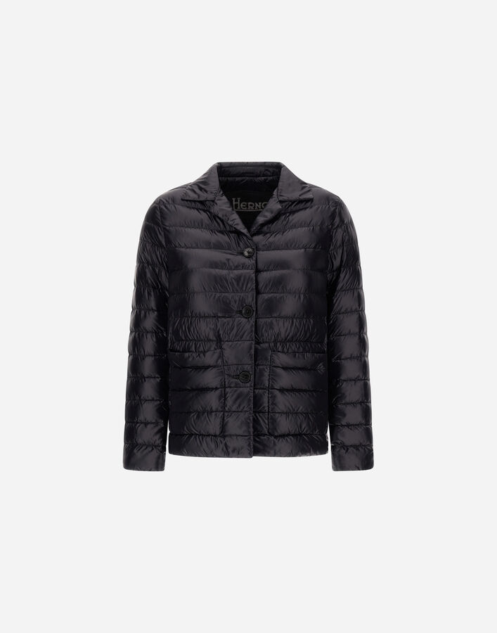 Herno NYLON ULTRALIGHT BLAZER Black PI002215D12017Z9300