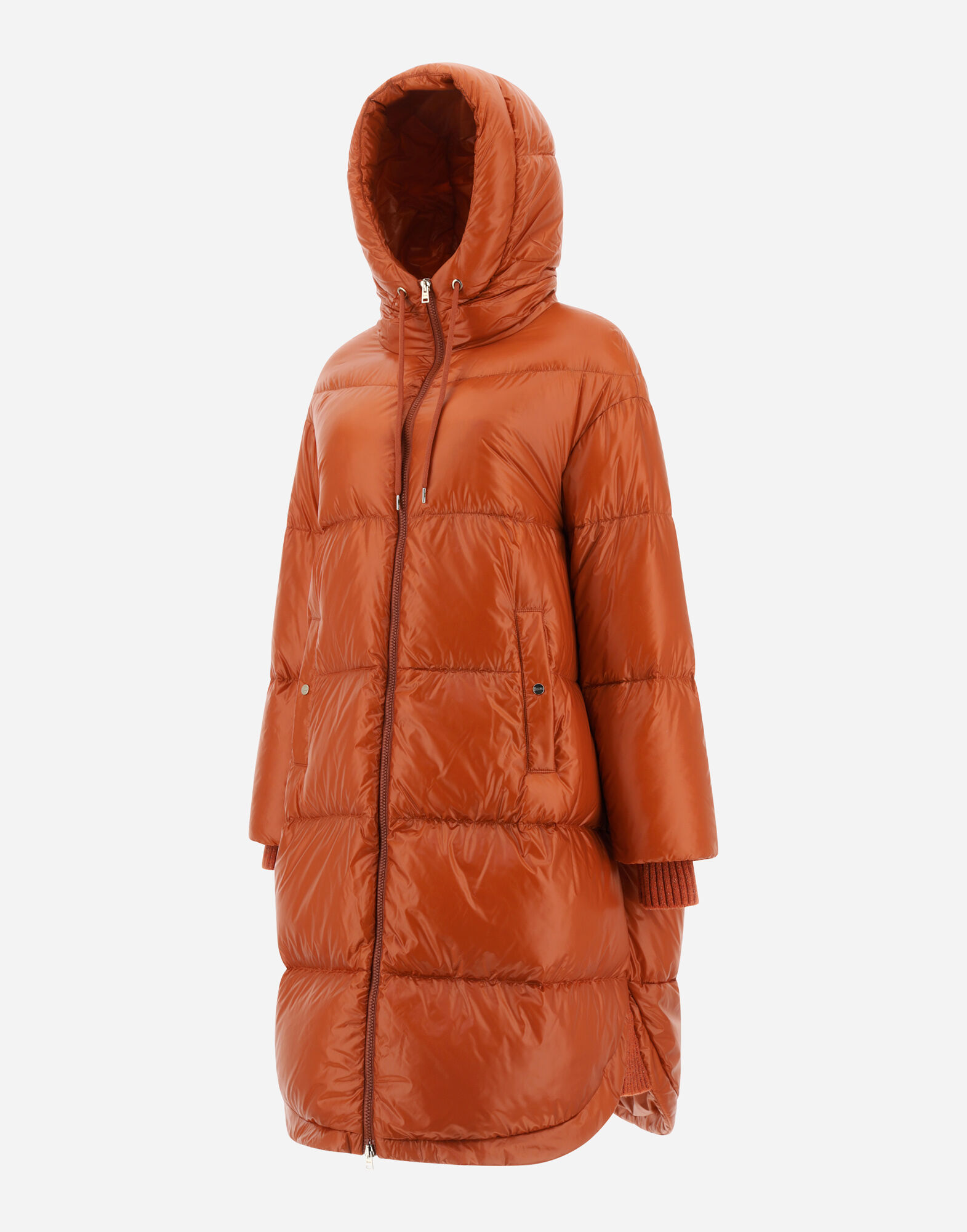 PIUMINO MEDIO NYLON ULTRALIGHT HDM in Orange for Women Herno