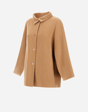 レディース ニュー・モダンウール コート キャメル | Herno® (ヘルノ)