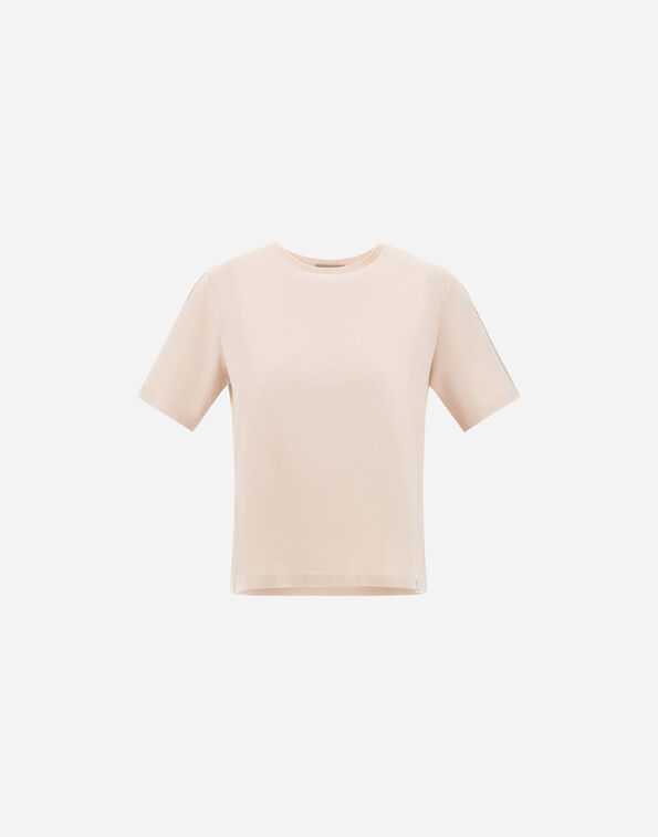 Herno RESORT T-SHIRT IN HEAVYWEIGHT COTTON JERSEY Chantilly JG00067DR520061985
