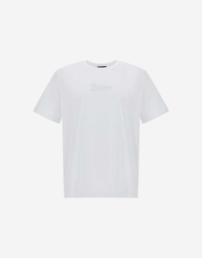 Herno COMPACT JERSEY T-SHIRT White JG000239U520001000