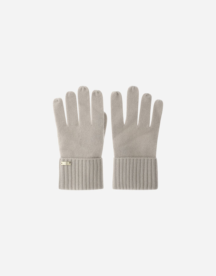 Herno STOCKING-STITCH CASHMERE GLOVES Chantilly GUA00004D710471985