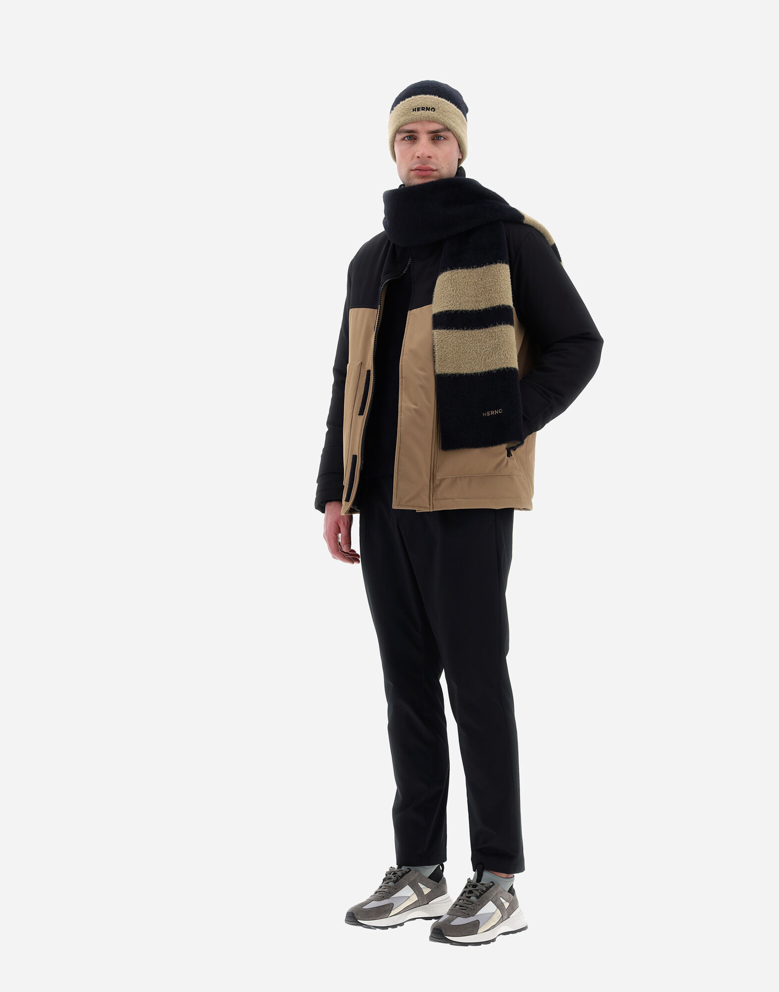 HERNO ヘルノNEW BUSINESS BICOLOR ダウンジャケット