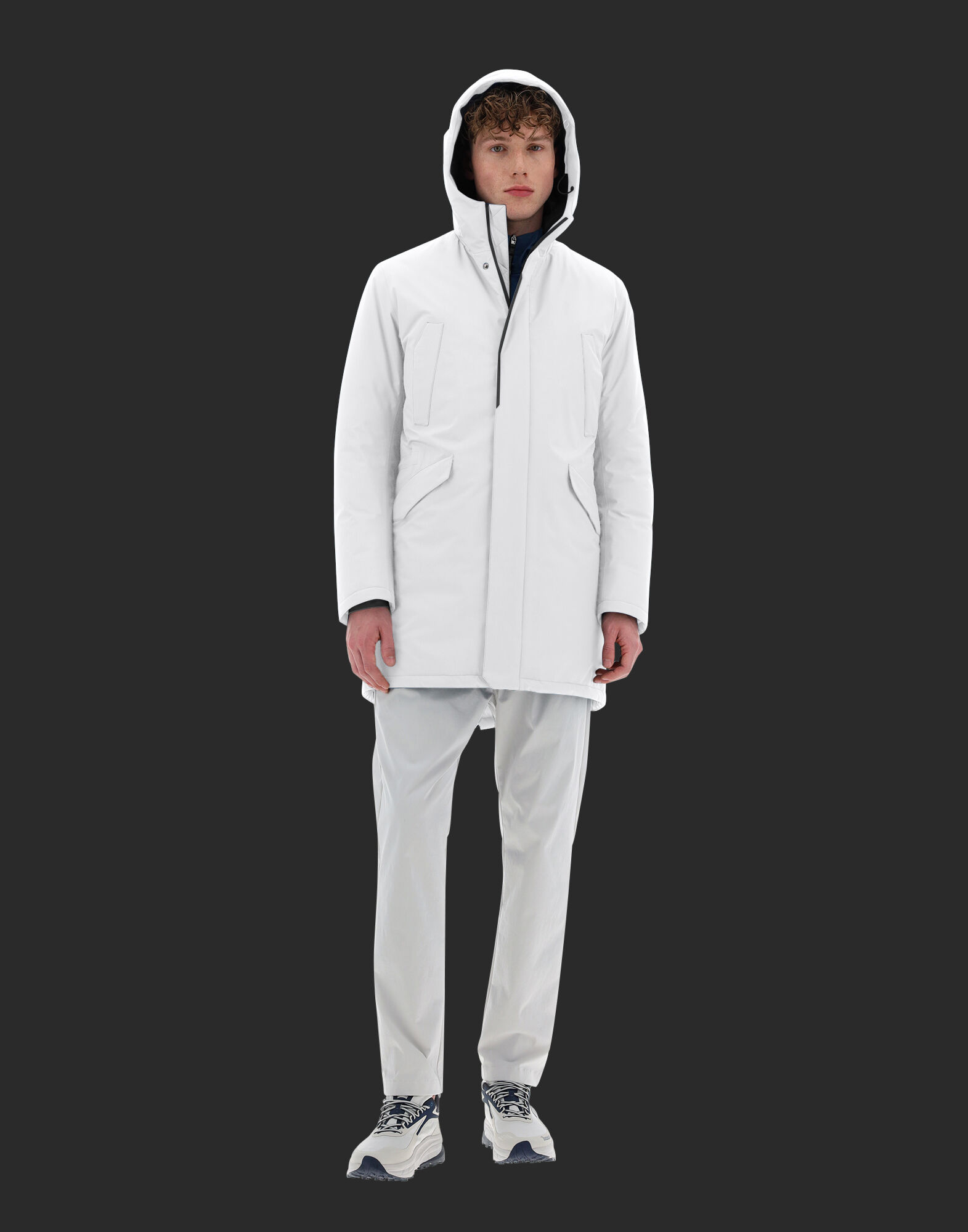 LAMINAR PARKA IN GORE TEX en Ice pour homme Herno