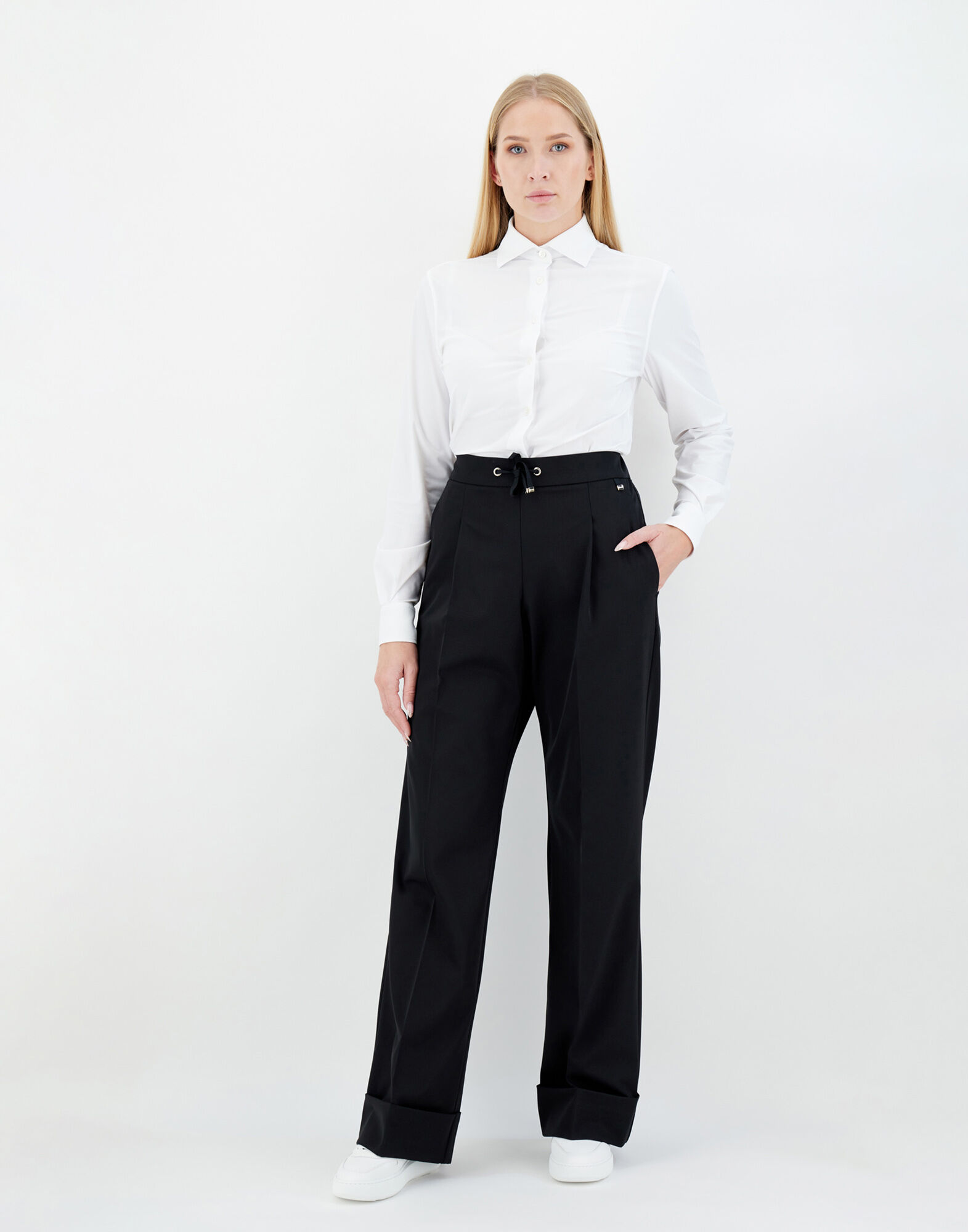 Pantalon en stretch pour femme clearance