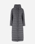 Herno JACKET IN CASHMERE, SILK AND MONOGRAM Grey PI001981D380879430