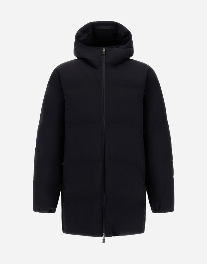 Herno LONG JACKET IN NEW IMPACT Black PI001246U12590SZ9300