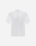Herno SPRING ULTRALIGHT SCUBA POLO SHIRT White JPL00138U12509S1000