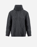 Herno SWEATER IN INFINITY BRIGHT Grey ML000022D701149460