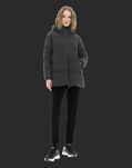 Herno LAMINAR NEW IMPACT A-SHAPE JACKET Badger grey PI00212DL12590S9489