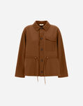 Herno 100% COTTON AND ARENDELLE INTERLOCK SHIRT Caramel JC000078D521178030