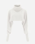 Herno SOFT PONCHO RESORT CROPPED Chantilly JL00006DR33371M011985