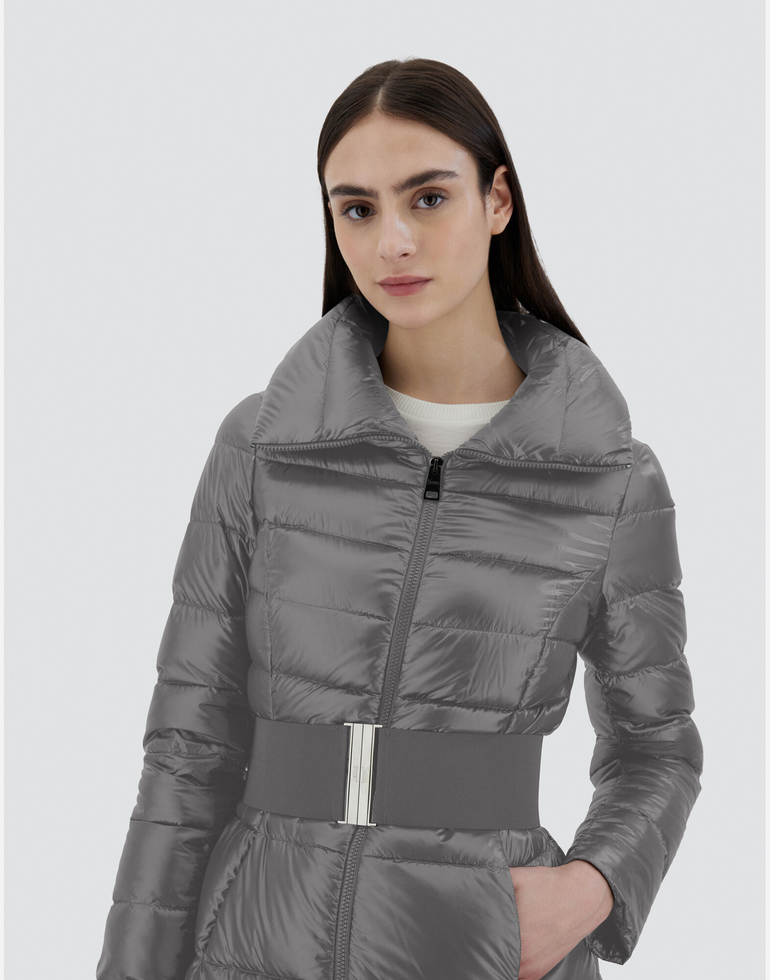 JACKET IN NYLON ULTRALIGHT in Grey for Women Herno