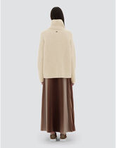 SWEATER IN PLAIN ALPACA WOOL in Cream for Women | Herno®