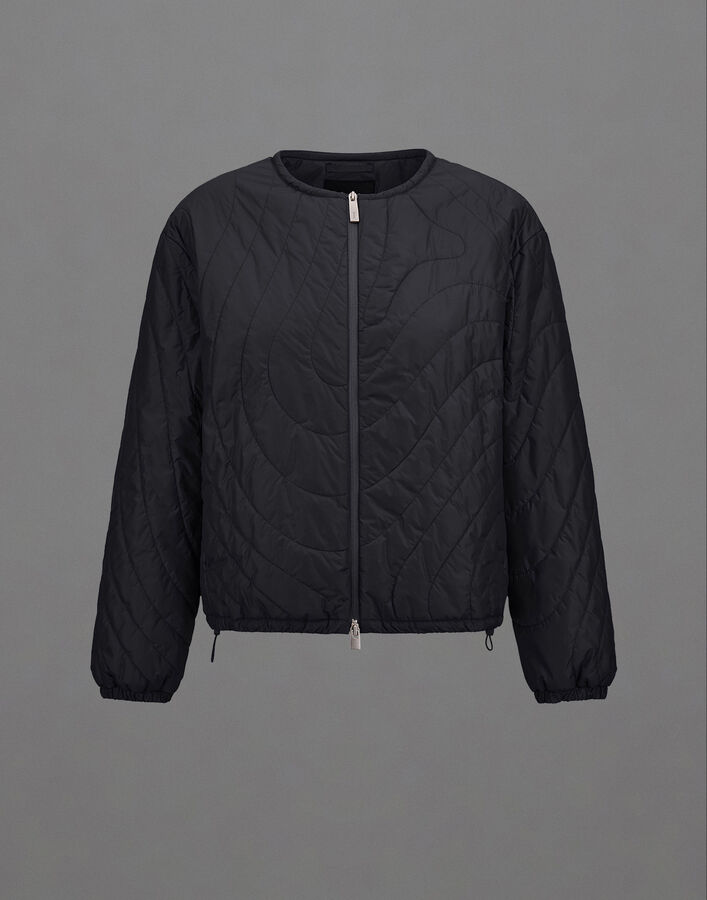 Herno LAMINAR JACKET IN QUILTED R-NYLON Black GI00170DL128979300