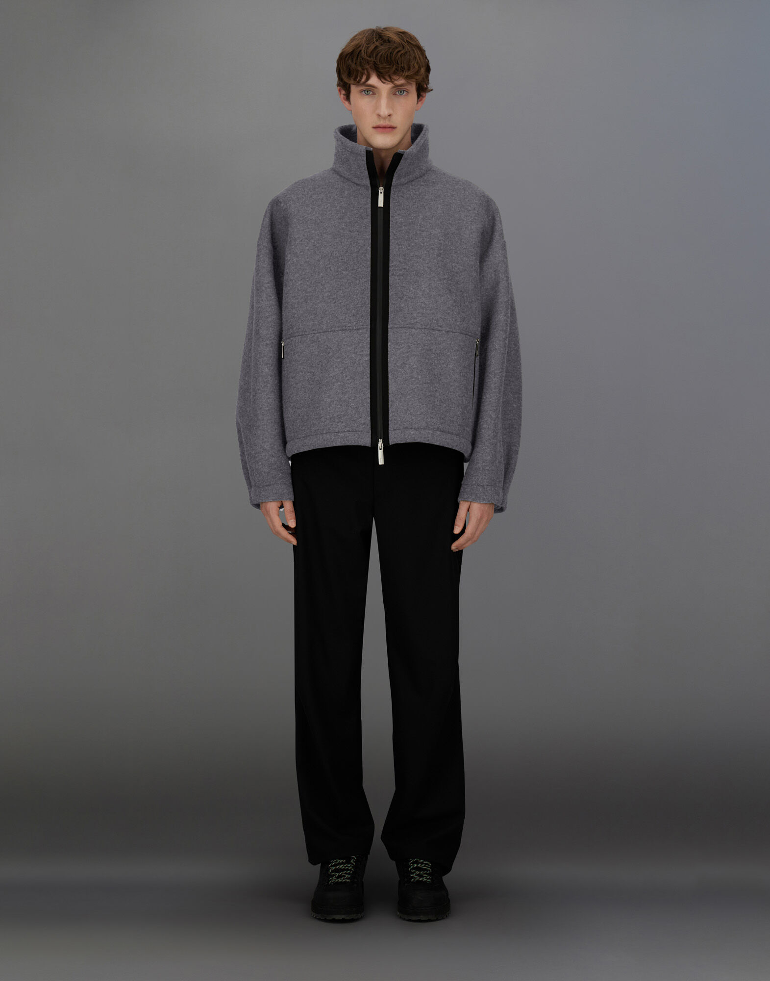 ラミナー テクニカルウール ジャケット グレー | Herno® (ヘルノ)