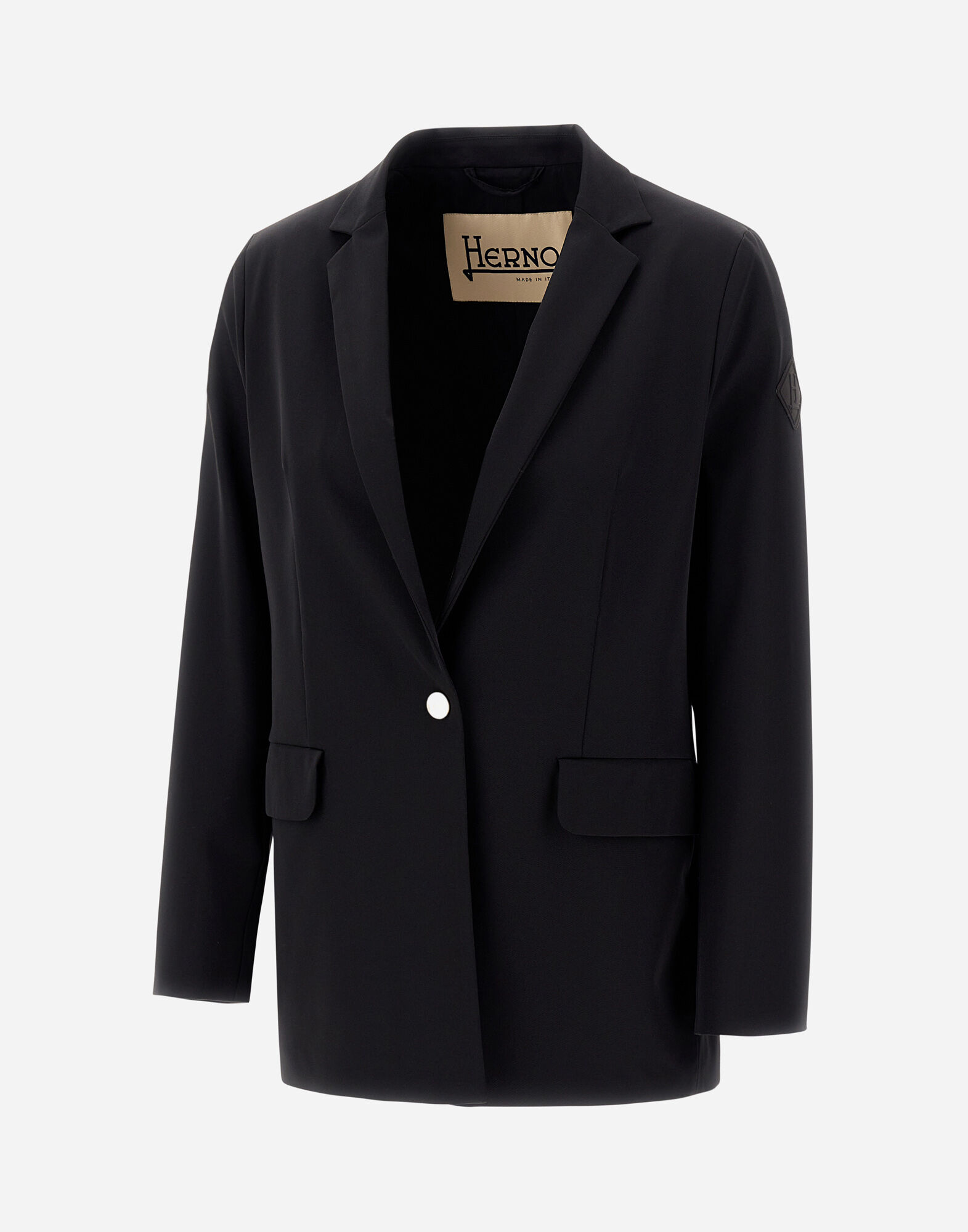 Women's black sales stretch blazer
