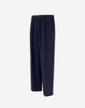 TROUSERS IN STRETCH COTTON VELVET Herno product thumbnail image view 2