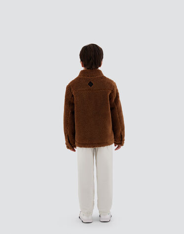 男児 エコファー シャツ キャメル Herno® (ヘルノ)