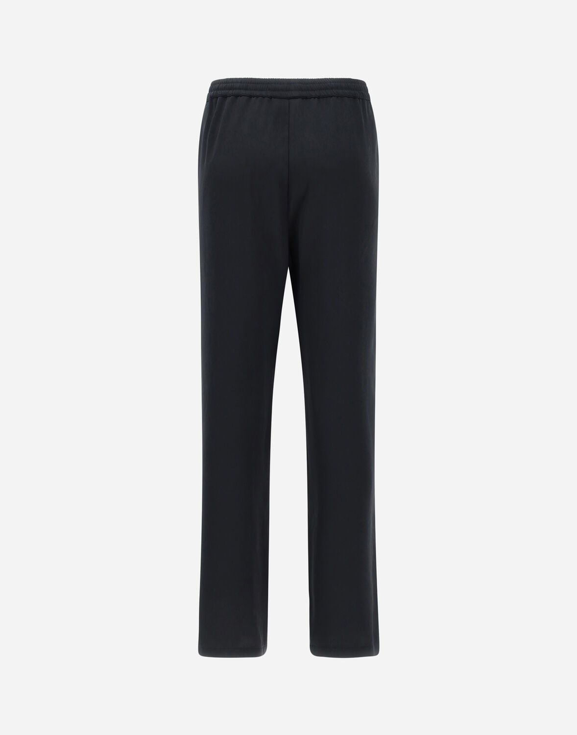 Herno Buckle-detailed Straight Trousers In Black
