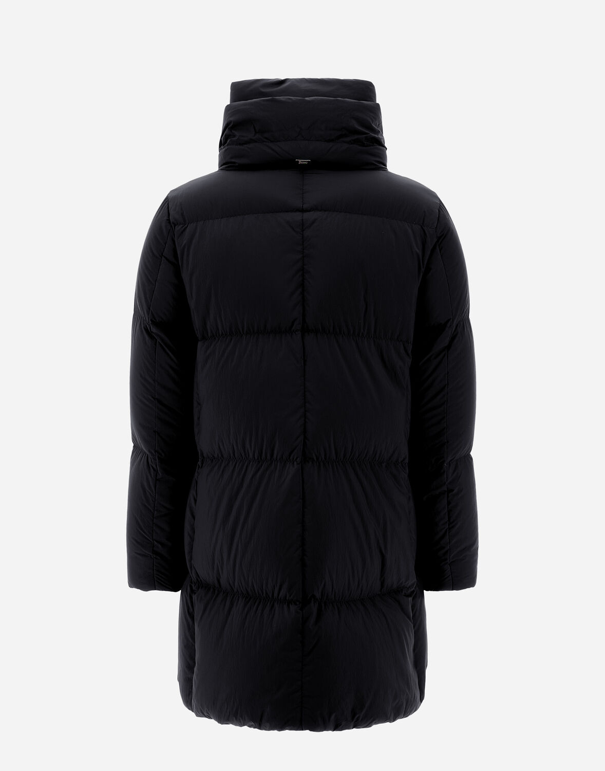 Herno A-shape Relaxed Down Jacket In Schwarz