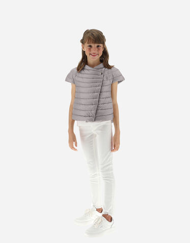 CAPPA NYLON ULTRALIGHT E TAFFETA' A MANICHE CORTE