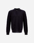 Herno POLO SHIRT IN COB STITCH ALPACA WOOL Navy Blue MPL00004U703129200