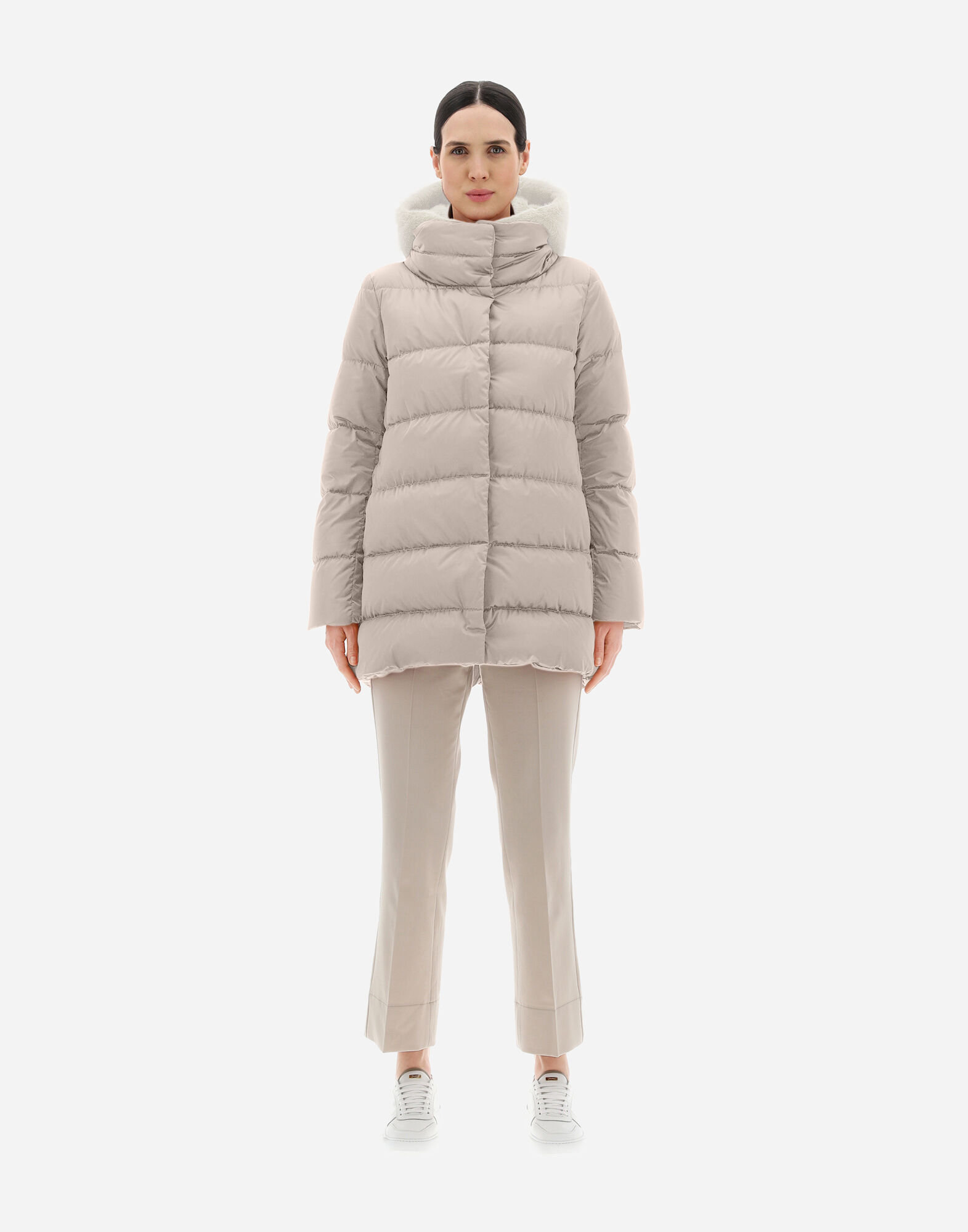 Herno long down coat top