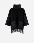Herno RESORT PONCHO IN SOFT PONCHO & NYLON ULTRALIGHT Black GC00062DR333719300