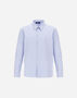Herno COTTON STRIPE SHACKET Light Blue GI000512U132559105