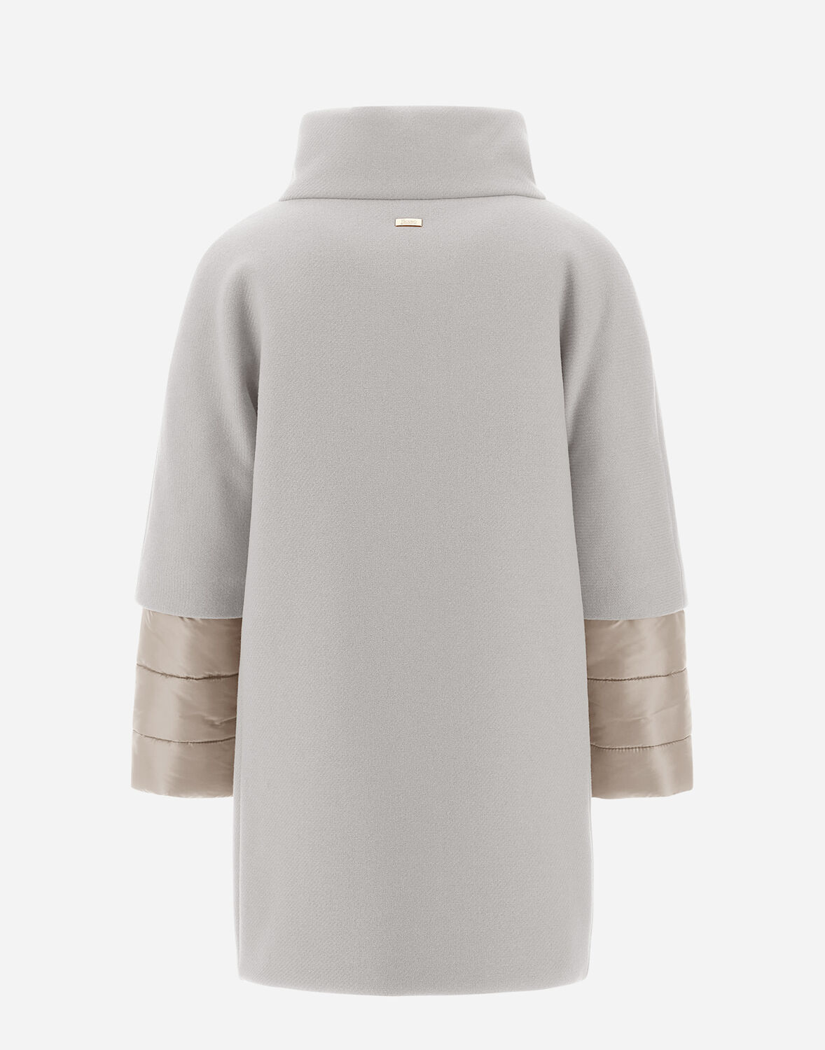 Herno Layered Padded Coat In Chantilly