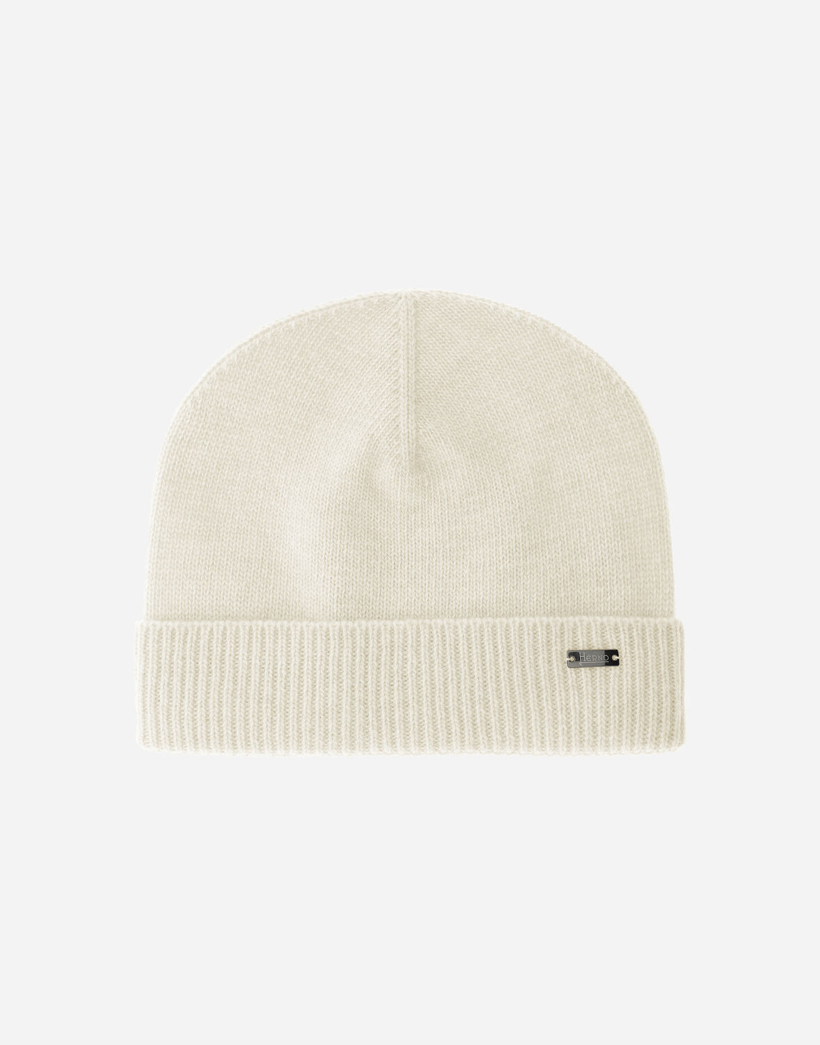 Herno インフィニティ ベーシック ニットキャップ In Cream