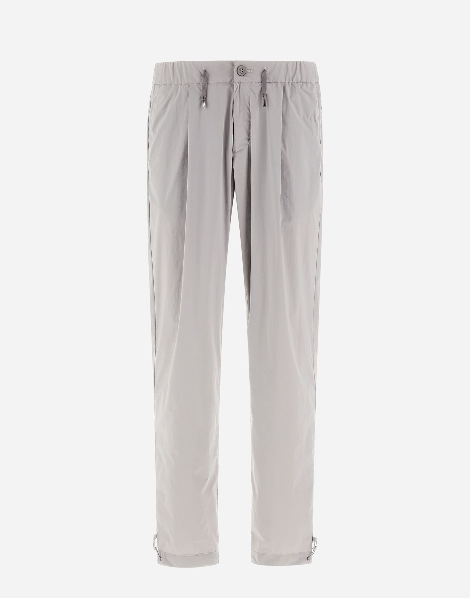 RESORT TROUSERS IN LIGHT NYLON STRETCH in Light Grey for Men
