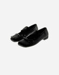 Herno SATIN BALLET FLATS Black SH000021D125069300