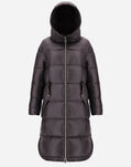 Herno NYLON ULTRALIGHT OVERSIZE PARKA Grey PI1120D120179480
