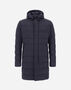 Herno LONG JACKET IN 2-LAYER WINDSTOPPER Blue PI001239U128409201